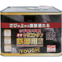 ニッペホームプロダクツ ニッぺ 油性シリコンタフ 7L ブラック HYS115ー7 4976124219351 1缶(7000mL)（直送品）