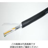 冨士電線 環境配慮型着色識別ポリエチレン絶縁ビニルシースケーブル EMーFCPEE 0.9MMX 5P 1セット(15本:1本×15m)（直送品）
