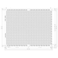 サンハヤト ユニバーサル基板 195×245mm 穴径0.9φ ICB500G 1枚 816-3133（直送品）