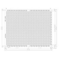 サンハヤト ユニバーサル基板 195×245mm 穴径0.9φ ICB500GH 1枚 816-3134（直送品）