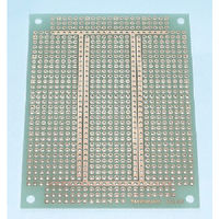 サンハヤト ユニバーサル基板 72×95mm 穴径1.0φ ICB293GV 1枚 816-3125（直送品）