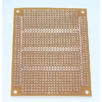 サンハヤト ユニバーサル基板 72×95mm 穴径1.0φ ICB293U 1枚 816-3126（直送品）