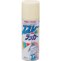 ニッペホームプロダクツ ニッぺ スプレーラッカー 400ml アイボリー HPS0TC 1本 818-0034（直送品）