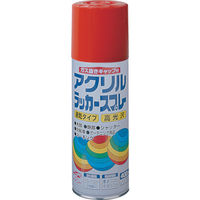 ニッぺ アクリルラッカースプレー 400ml レッド HWE009ー400 4976124270949 1本(400mL)（直送品）
