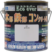 ニッペホームプロダクツ ニッぺ 水性エコエバー 0.7L グリーン HWX135ー0.7 4976124038426 1缶 859-9183（直送品）