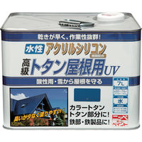 ニッペホームプロダクツ ニッぺ 水性トタン屋根用UV 7L 赤茶 HXQ102ー7 4976124192210 1缶 859-9288（直送品）