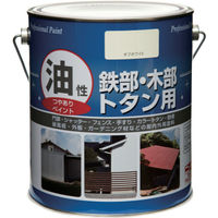 ニッぺ 塗料 油性鉄部・木部・トタン用 1.6L ブラック HYJ011ー1.6 4976124097133 1缶(1600mL)（直送品）