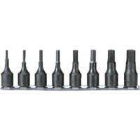 山下工業研究所 コーケン ヘックスビットソケットセット 差込角9.5mm RS3012A/8-L52 1個 811-8298（直送品）