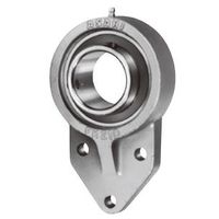 旭精工 ひしフランジ形ユニット UCFK形 止めねじ付き、円筒穴形 UCFK201 1セット(5個)（直送品）