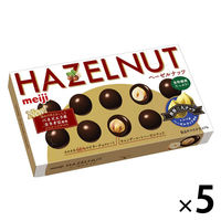ヘーゼルナッツチョコレート 5箱 明治 チョコレート