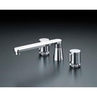 KVK KM85GT 2ハンドル混合栓 ユニオン接続 1台（直送品）