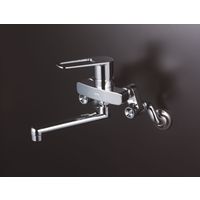 水栓金具】KVK シングルレバー式混合栓 寒冷地用 MSK110KWT 1個