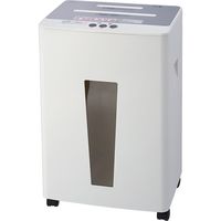 A4 マイクロクロスカットシュレッダー （22L/最大8枚細断） パーソナルシュレッダ ノイズレス NSE-NLM01Wナカバヤシ（直送品）