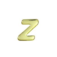 光 ゴールドメタル文字 「Z」 天地35mm×1mm GM35ーZ GM35-Z 1個（直送品）