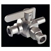 アイシス メタルルアーバルブ 3方 メスルアー:メスルアー:オスルアー 65-2105-19 1個（直送品）