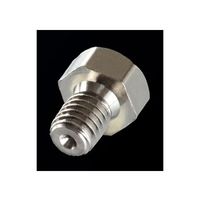 アイシス M3オスネジ付きメタルアダプター プラグ 65-2103-33 1個（直送品）