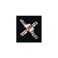 アイシス メタルX型コネクター 2mmチューブ用 65-2104-47 1個（直送品）