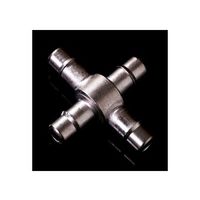 アイシス メタルX型コネクター 5mmチューブ用 65-2104-50 1個（直送品）