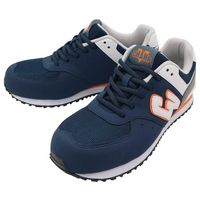 ケイワーク チャンプセーフティスニーカー ネイビー 25cm 65-2344-16 1足（直送品）