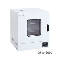 アズワン ETTAS 定温乾燥器(タイマー仕様・強制対流方式) 窓付きタイプ 左扉 出荷前バリデーション付 OFW-600V 1台（直送品）