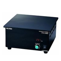 アズワン VOLTEGAパワースターラー(フェノール樹脂)デジタルタイプ 300×300mm 出荷前点検検査書付 VPS-300BD 1個（直送品）