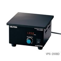 アズワン VOLTEGAパワースターラー(フェノール樹脂)デジタルタイプ 200×200mm 出荷前点検検査書付 VPS-200BD 1個（直送品）