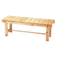 ヤマコー 白木 縁台 62-6300-96 1個（直送品）