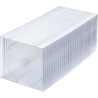 サンワサプライ Blu-ray・DVD・CDケース（30枚セット・クリア） FCD-PN30CLN 1個（わけあり品）
