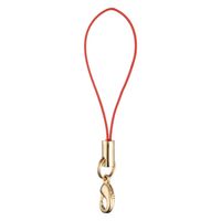 日本紐釦貿易(Nippon Chuko) 日本紐釦貿易 カン付きナスカンストラップ 5本入 赤 KD135　10袋（直送品）