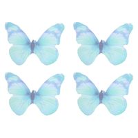 日本紐釦貿易 シフォンパーツ蝶々 グリーン W44×H31mm 同色30枚入 KE289-GR-30（直送品）