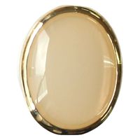 日本紐釦貿易(Nippon Chuko) 日本紐釦貿易 エポビーズ 楕円 ホワイト W10×H13mm 2個入 KE292-W　10袋（直送品）