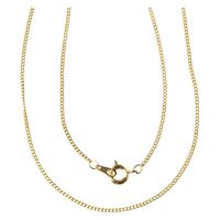 日本紐釦貿易 ネックレスチェーン 5本入り 40cm KE312