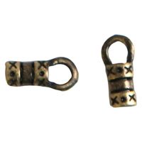 日本紐釦貿易(Nippon Chuko) 日本紐釦貿易 カシメキャップ10個入り 1mm用 アンティークゴールド KE635-AG　5袋（直送品）