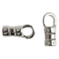 日本紐釦貿易(Nippon Chuko) 日本紐釦貿易 カシメキャップ10個入り 1.5mm用 シルバー KE637-S　5袋（直送品）