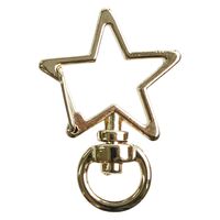 日本紐釦貿易(Nippon Chuko) 日本紐釦貿易 チャームナスカン 星 ゴールド 外径W2.4cm 10個入 S27-511-G　3袋（直送品）