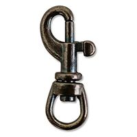 日本紐釦貿易 バッグ用ナスカン 内径0.6xH2.7cm アンティークゴールド 10個入 S27-71（直送品）