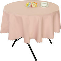 防炎テーブルクロス ロイヤル ローズ 円形 145cm 4976416119314 1枚