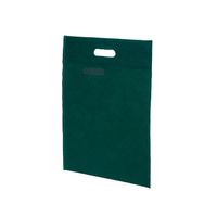 アズワン 不織布バッグ 小判抜きA4マチ無 グリーン 63-1290-30 1箱(100枚)（直送品）