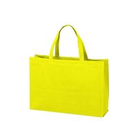 アズワン 不織布バッグ 角底中横 マスカットグリーン 63-1290-81 1箱(100枚)（直送品）