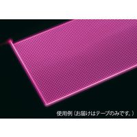 ハヤノ産業 光る棚用カラーテープ(フィルム) W900 マゼンタ(ピンク) CT5M875 1枚 63-2846-28（直送品）