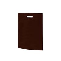 アズワン 不織布バッグ 小判抜きA4マチ無 ダークブラウン 63-1290-28 1箱(100枚)（直送品）