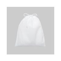 アズワン 不織布インナー巾着 白 S 63-1291-55 1箱(100枚)（直送品）