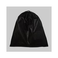 アズワン 不織布インナー巾着 黒 LL 63-1291-62 1箱(100枚)（直送品）