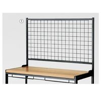 アズワン ハコマルシェワゴン用上部ネット W90cmタイプ 63-3371-65 1台（直送品）