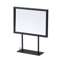 アズワン スチール製ポップスタンド A5 ブラック 2台 63-3377-54 1個(2台)（直送品）