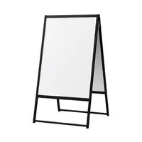 アズワン 屋外A型 ポスタースタンド 両面 A1 BK 63-5726-34 1台（直送品）
