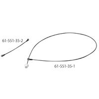 アズワン 1mワイヤータグ ランヤードロック 10本 63-3390-31 1箱(10本)（直送品）