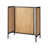 アズワン UR120両面 ブラック ラスティックパネル付き 63-3394-79 1台（直送品）