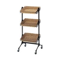 アズワン トレースタンド 3段 大 PPトレー ポリプロピレン製 63-5727-59 1台（直送品）