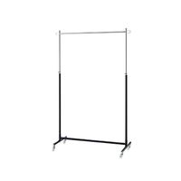 アズワン 組立式シングルハンガー 黒 W90cmタイプ 単輪キャスター新仕様 63-5728-36 1台（直送品）